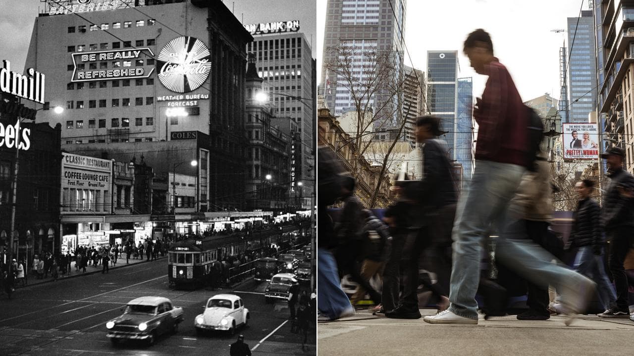 Melbourne in the 1970s and in 2026