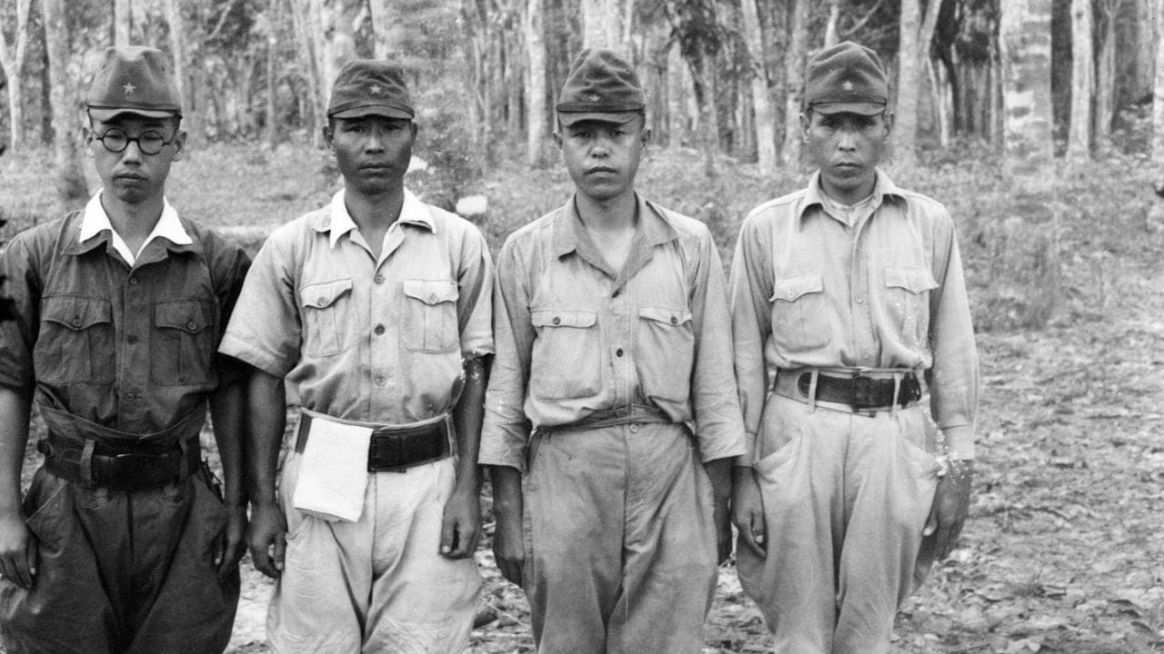 Japanese war criminals in Sandakan.