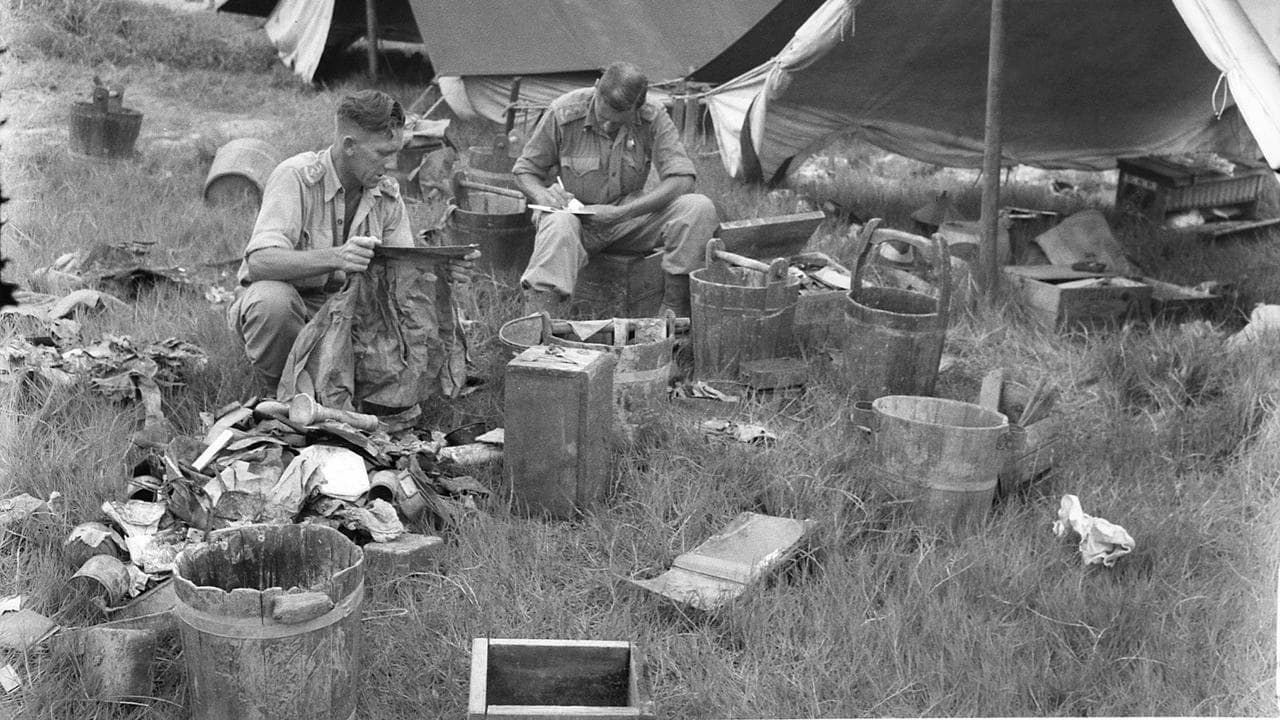 Prisoner of War Camp in Sandakan, North Borneo