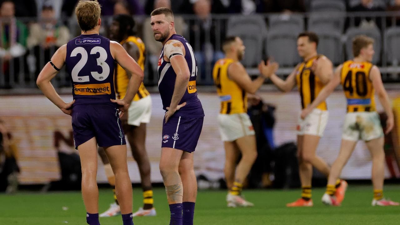 Hawthorn versus Fremantle final.