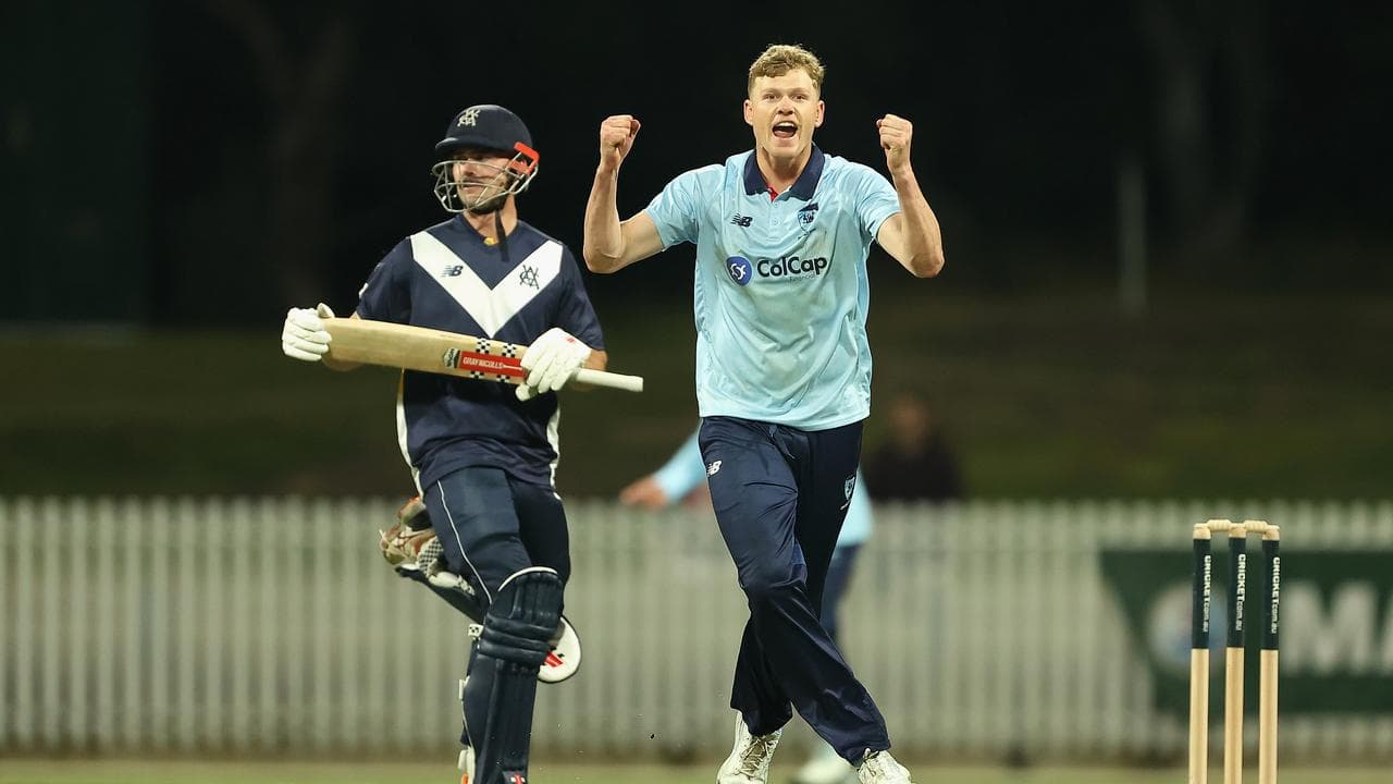 Jake Scott scored 43 and picked up three wickets for New South Wales.