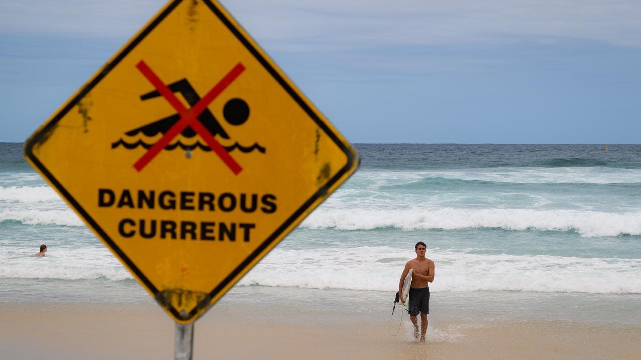 Beach signs