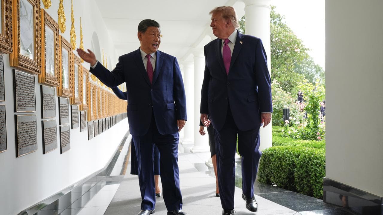 President Xi Jinping and President Donald Trump