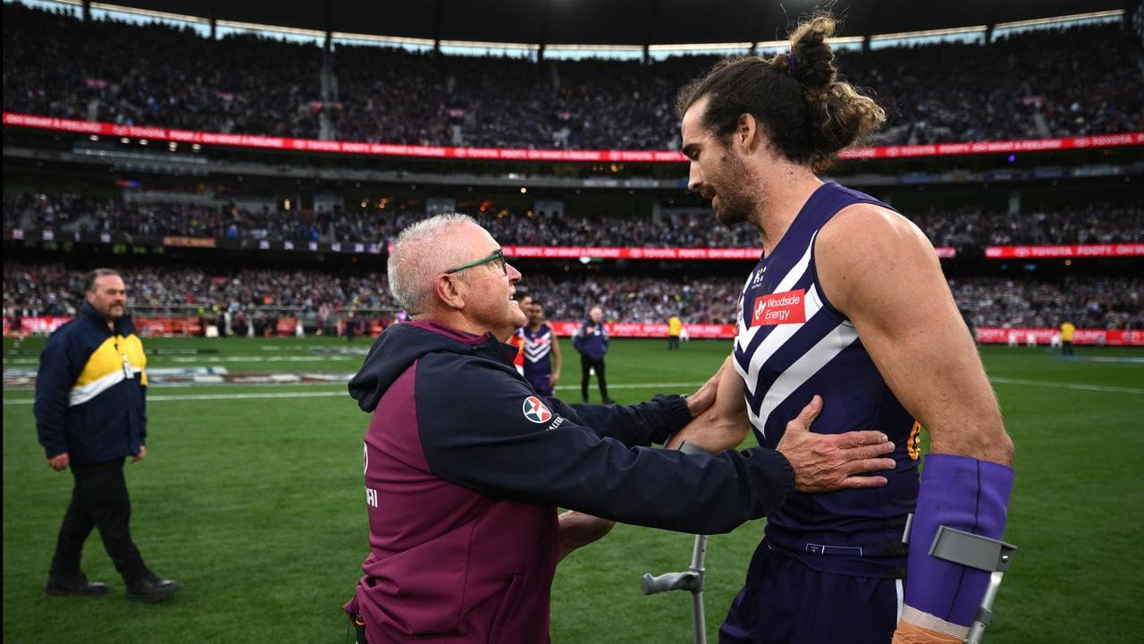 Brisbane Lions head coach Chris 