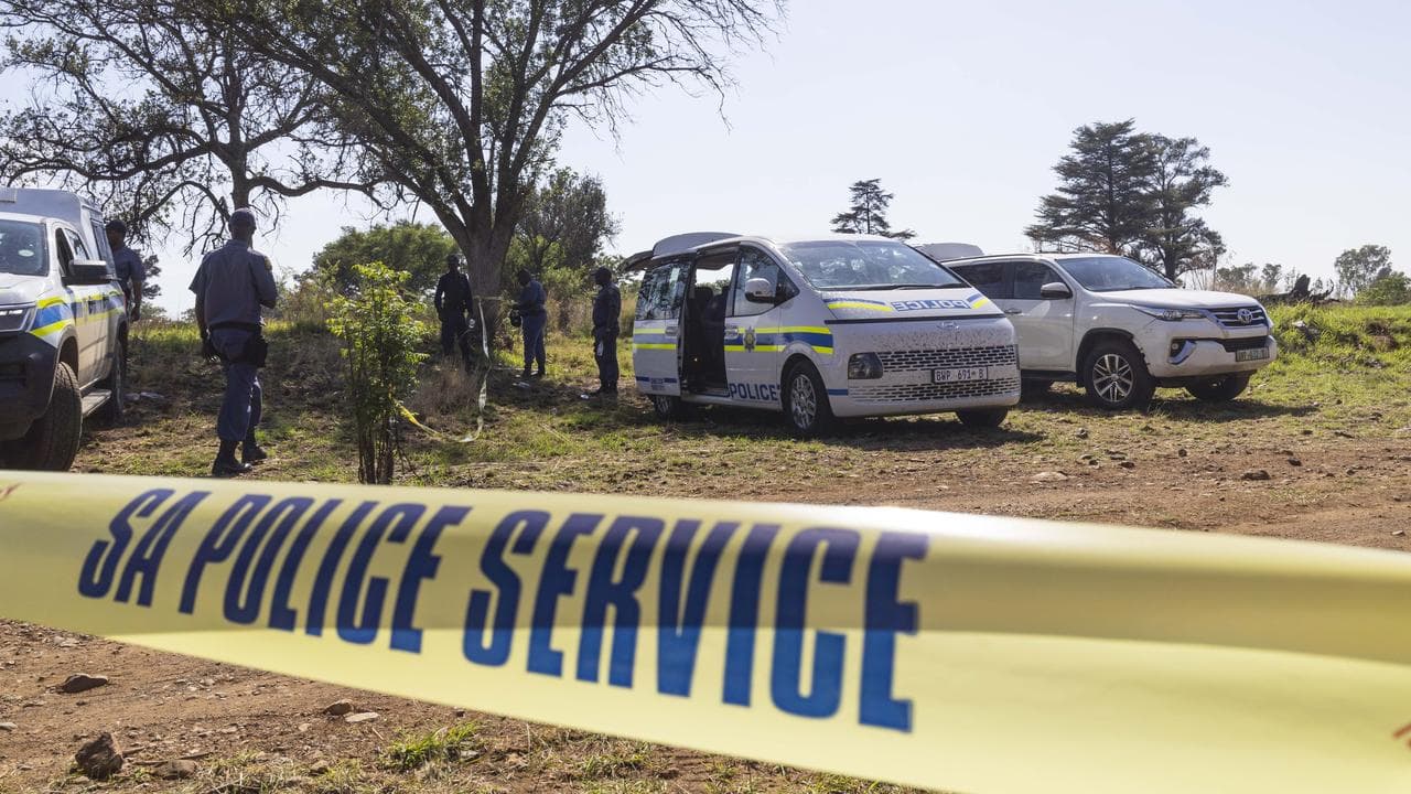 South African illegal gold miners