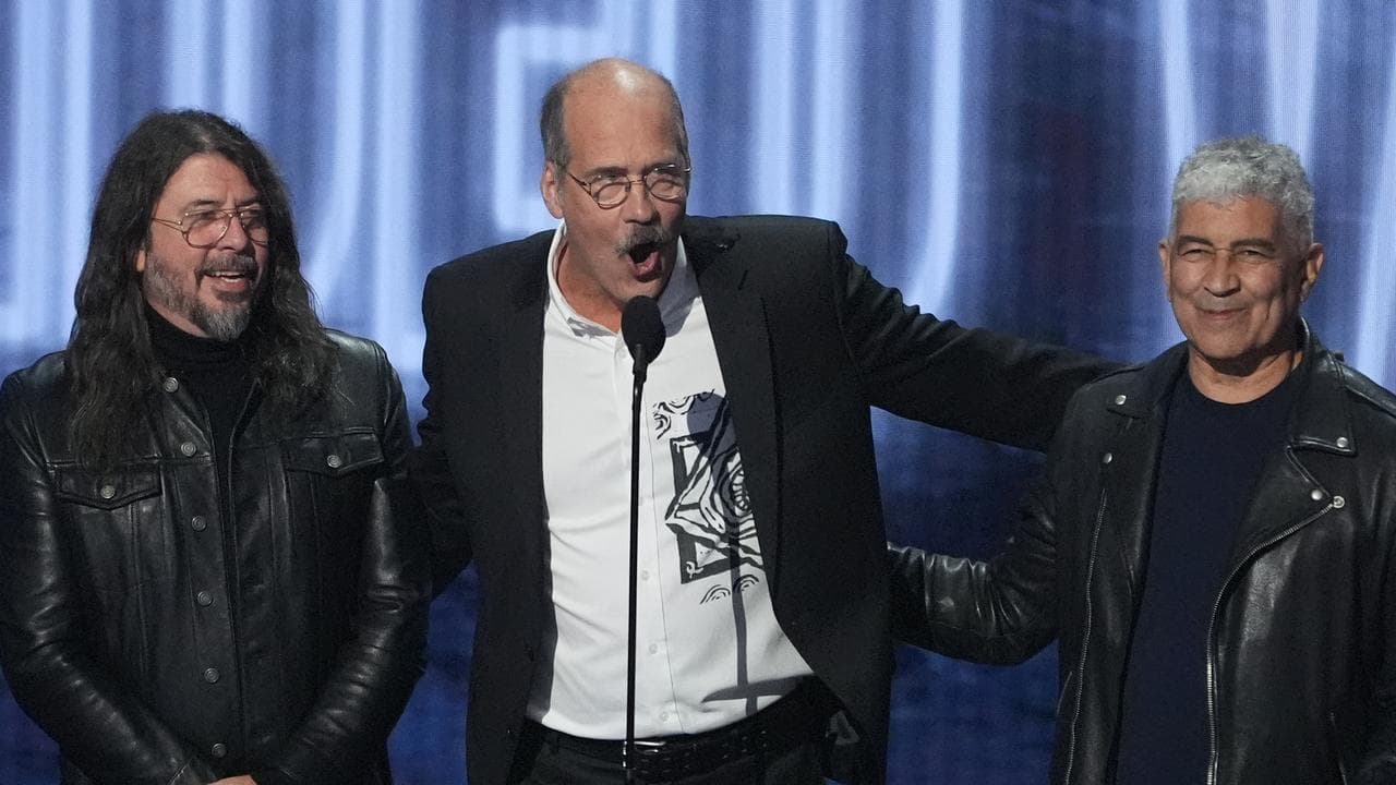 David Grohl,Krist Novoselic,Pat Smear