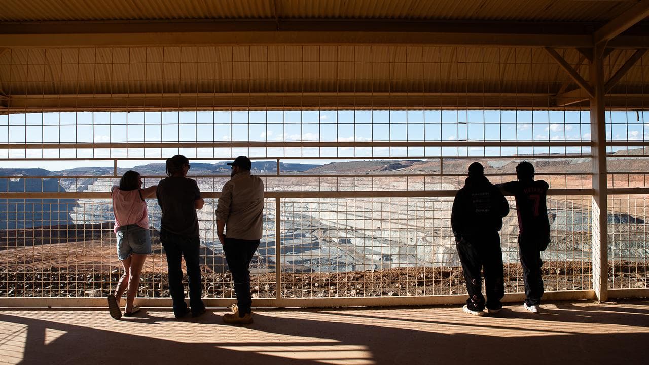 The super pit in Kalgoorlie