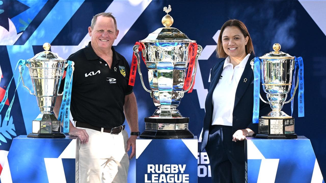 Kangaroos coach Kevin Walters and Jillaroos coach Jess Skinner