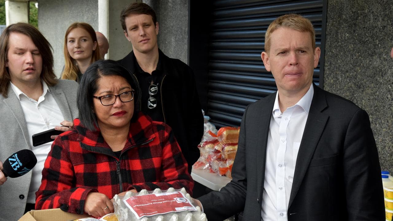 Barbara Edmonds and Chris Hipkins