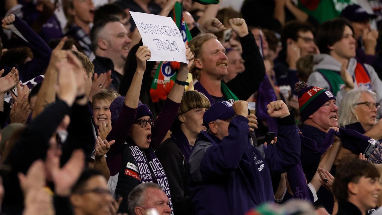 Fremantle fans.