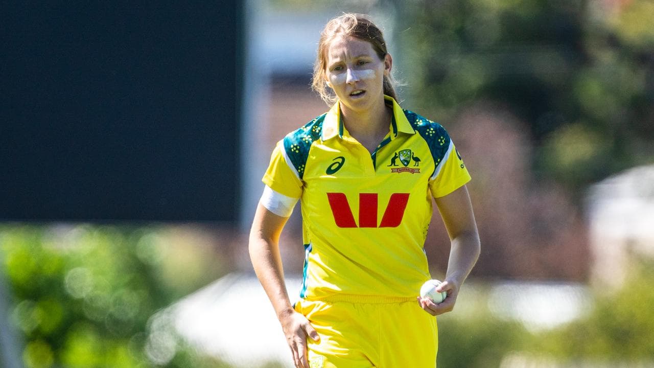 Australia quick Darcie Brown has been sidelined with a back injury.