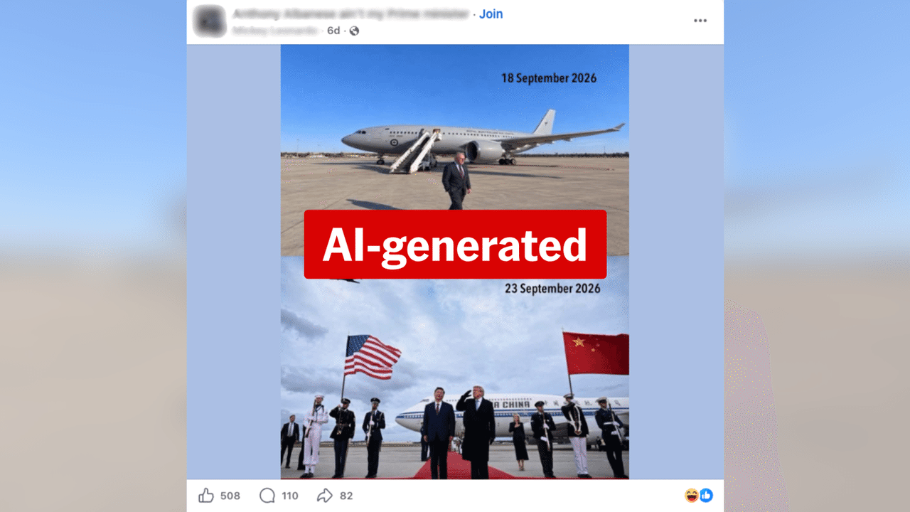 A screenshot of a Facebook post.