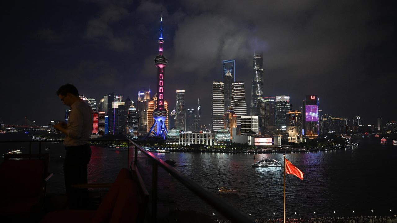 Shanghai's skyline, China