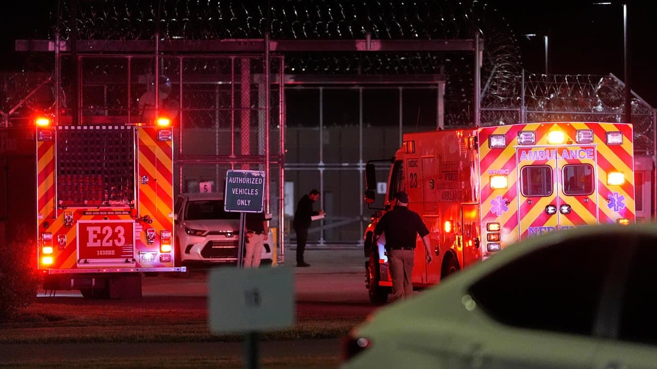 Ambulances at Riverbend Maximum Security Institution