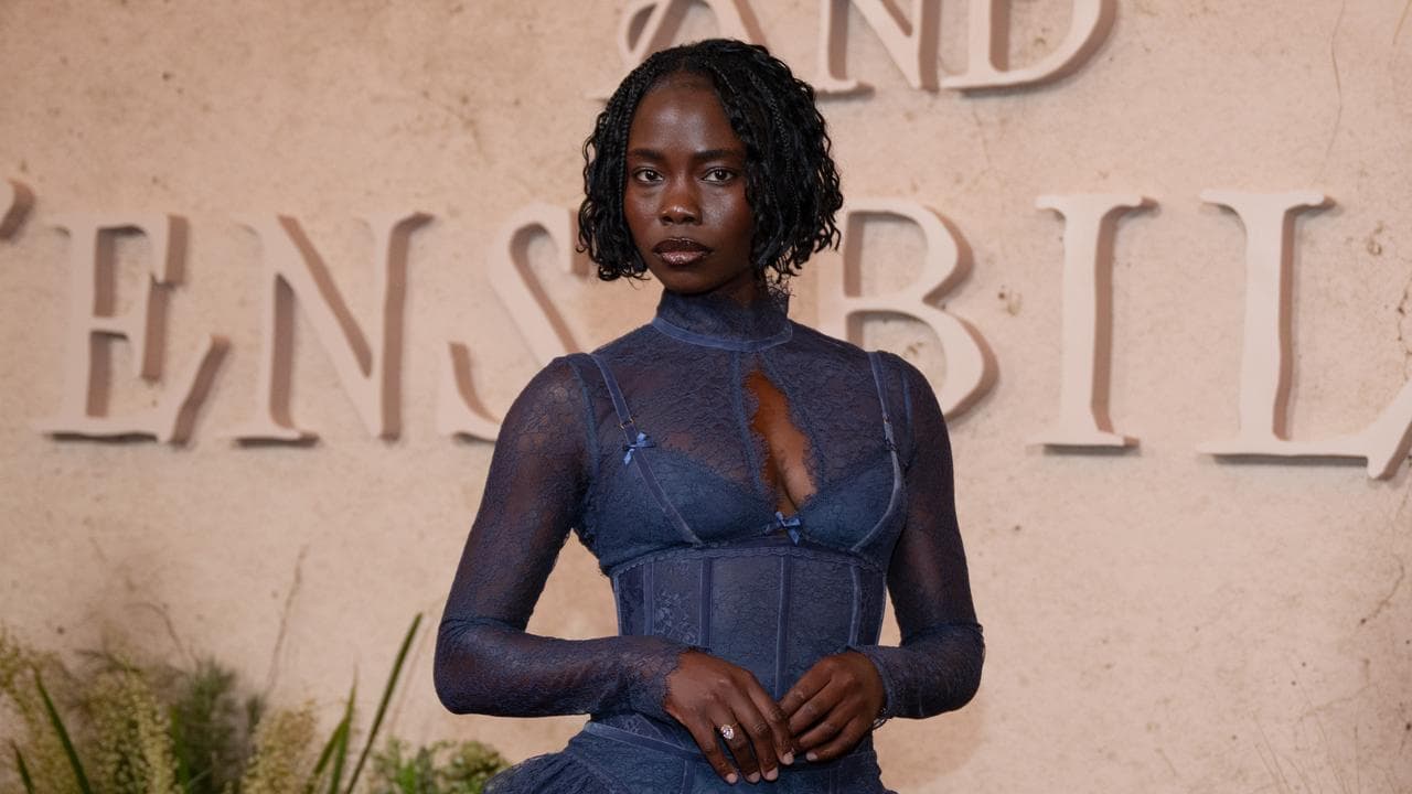 Cynthia Taylu during the Australian premiere of Sense and Sensibility