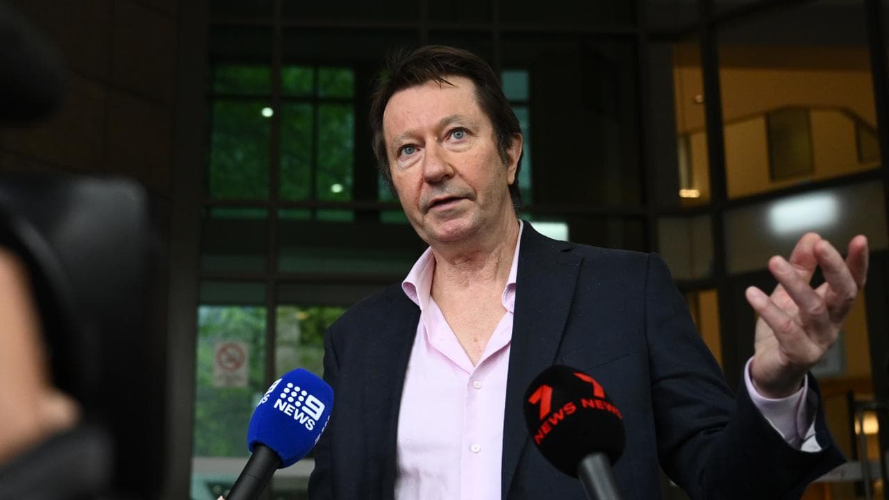 Stephen Jolly speaks to media