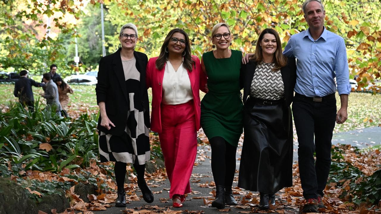 Greens federal leadership group, May 2025