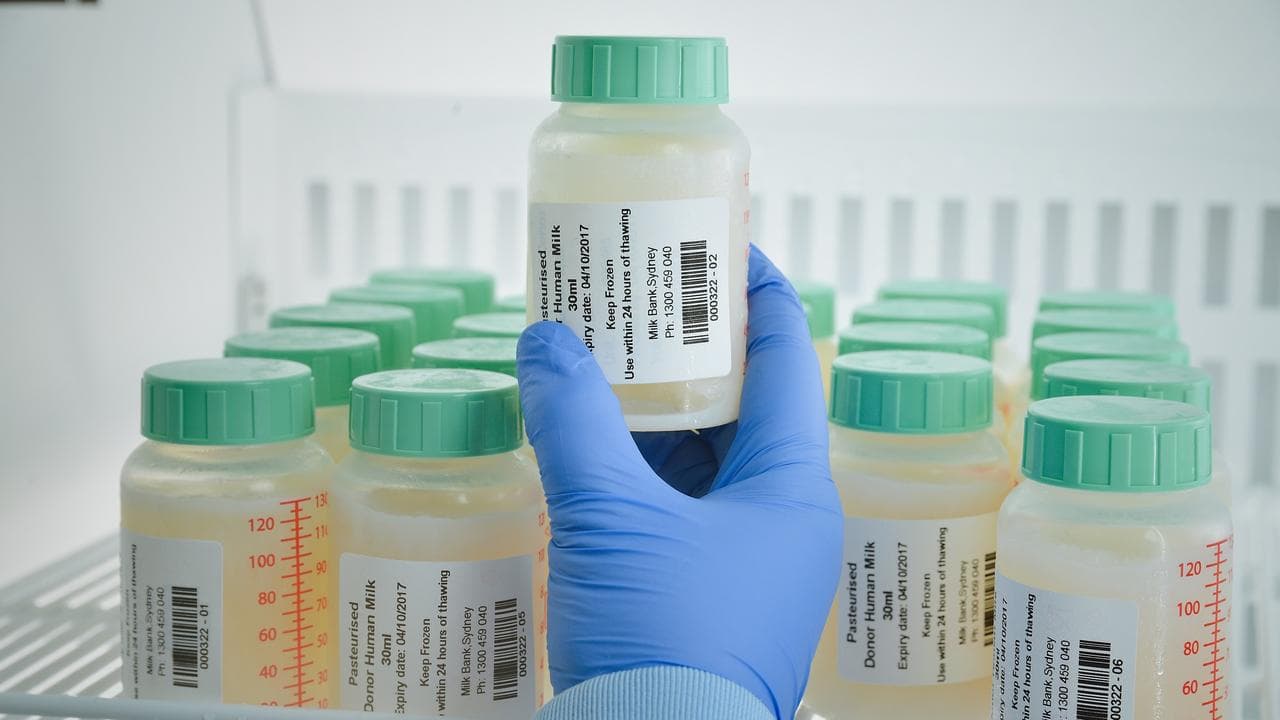 Donated breast milk