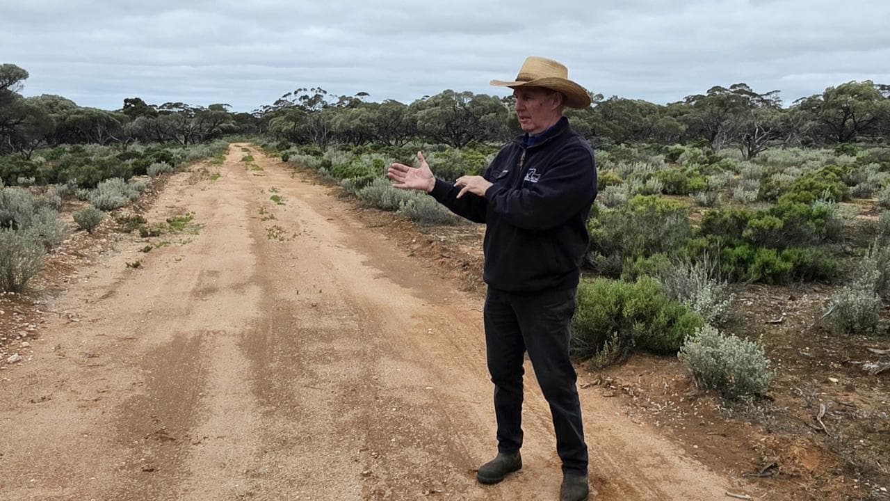 James Kerr at work on Buckleboo Station in South Australia