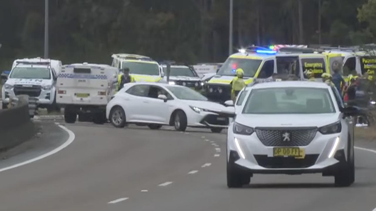 The accident scene