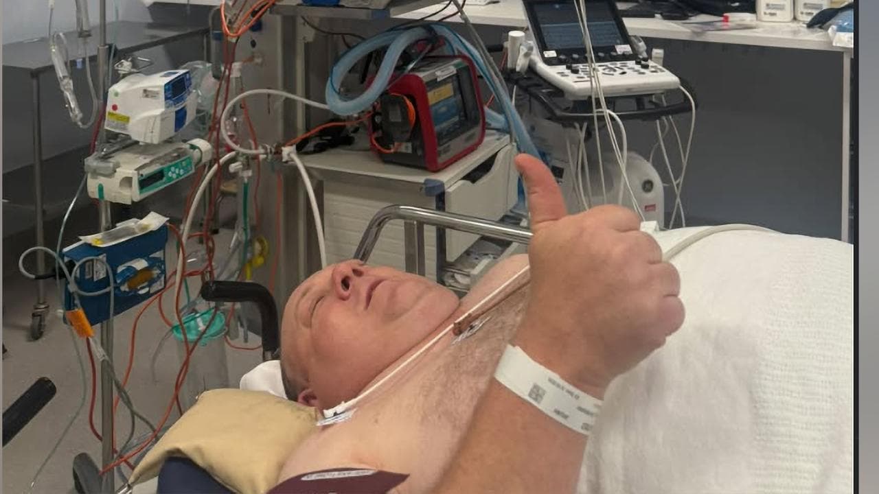 Chris Clancy was injured by the car that hit Knights supporters