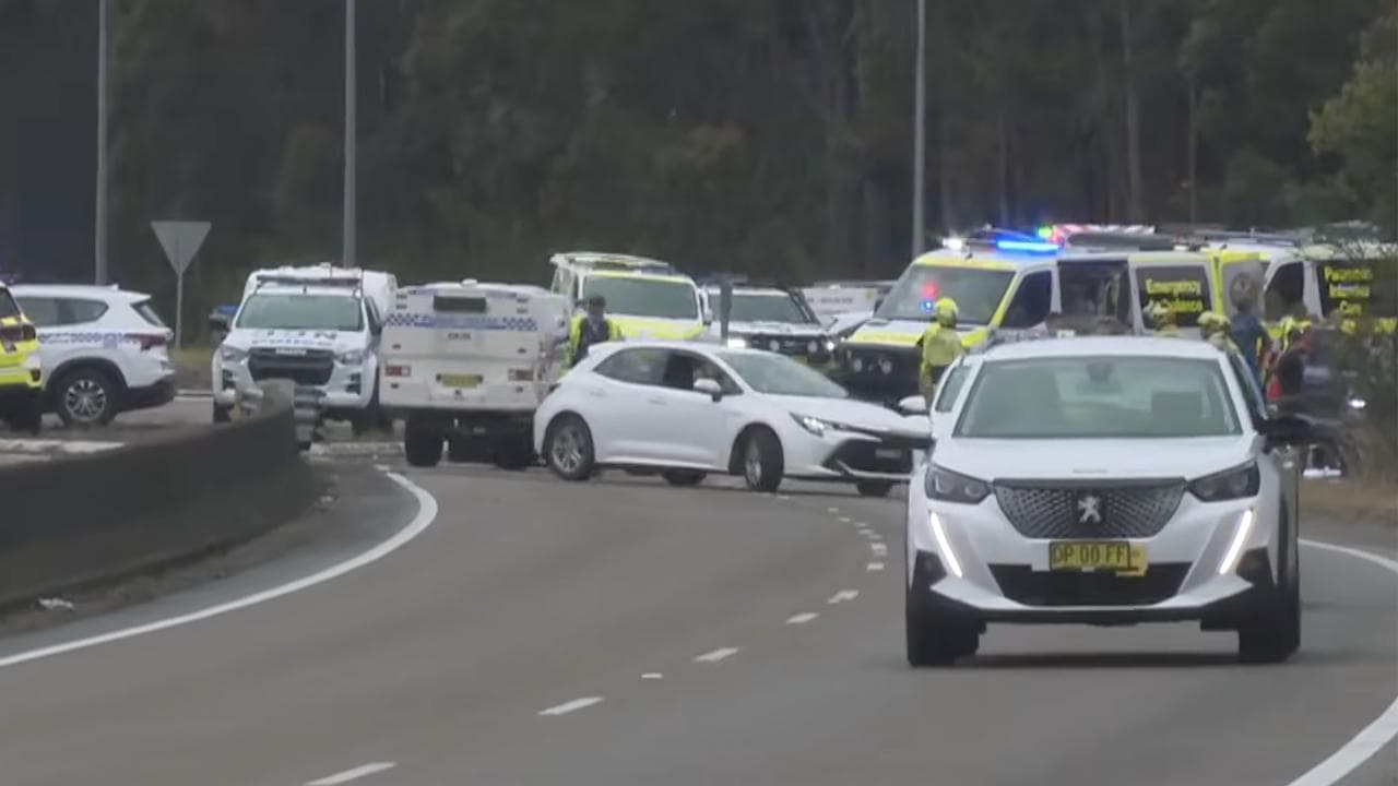 The accident scene
