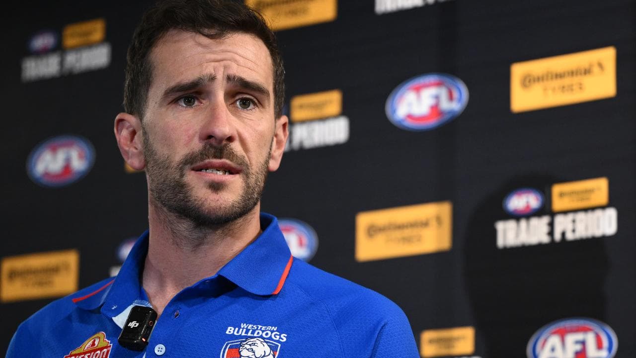 Western Bulldogs' Michael Regan.
