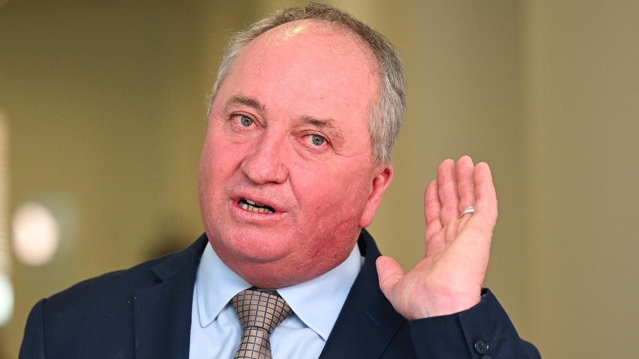 One Nation member for New England Barnaby Joyce