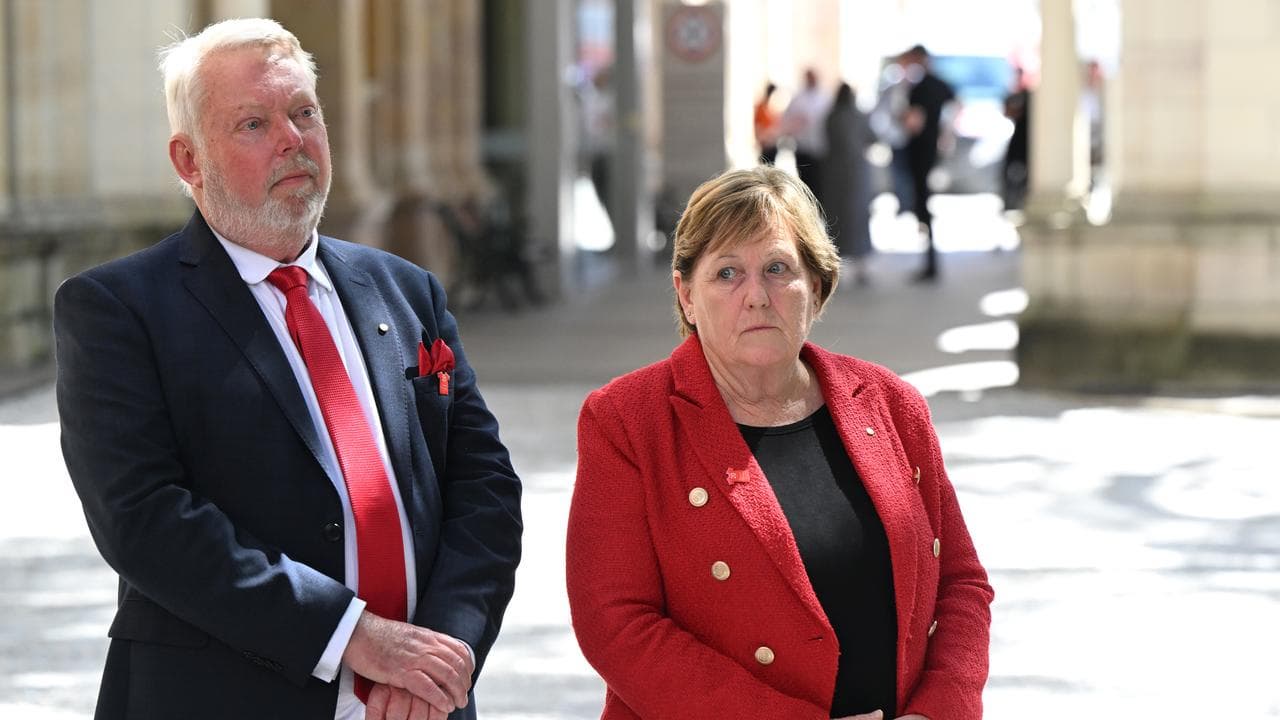 Bruce and Denise Morcombe (file image)