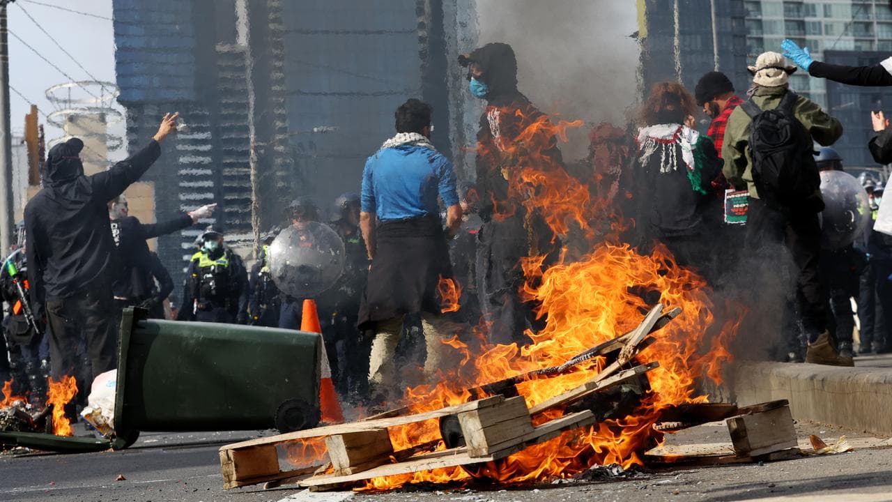 Land Forces 2024 protests