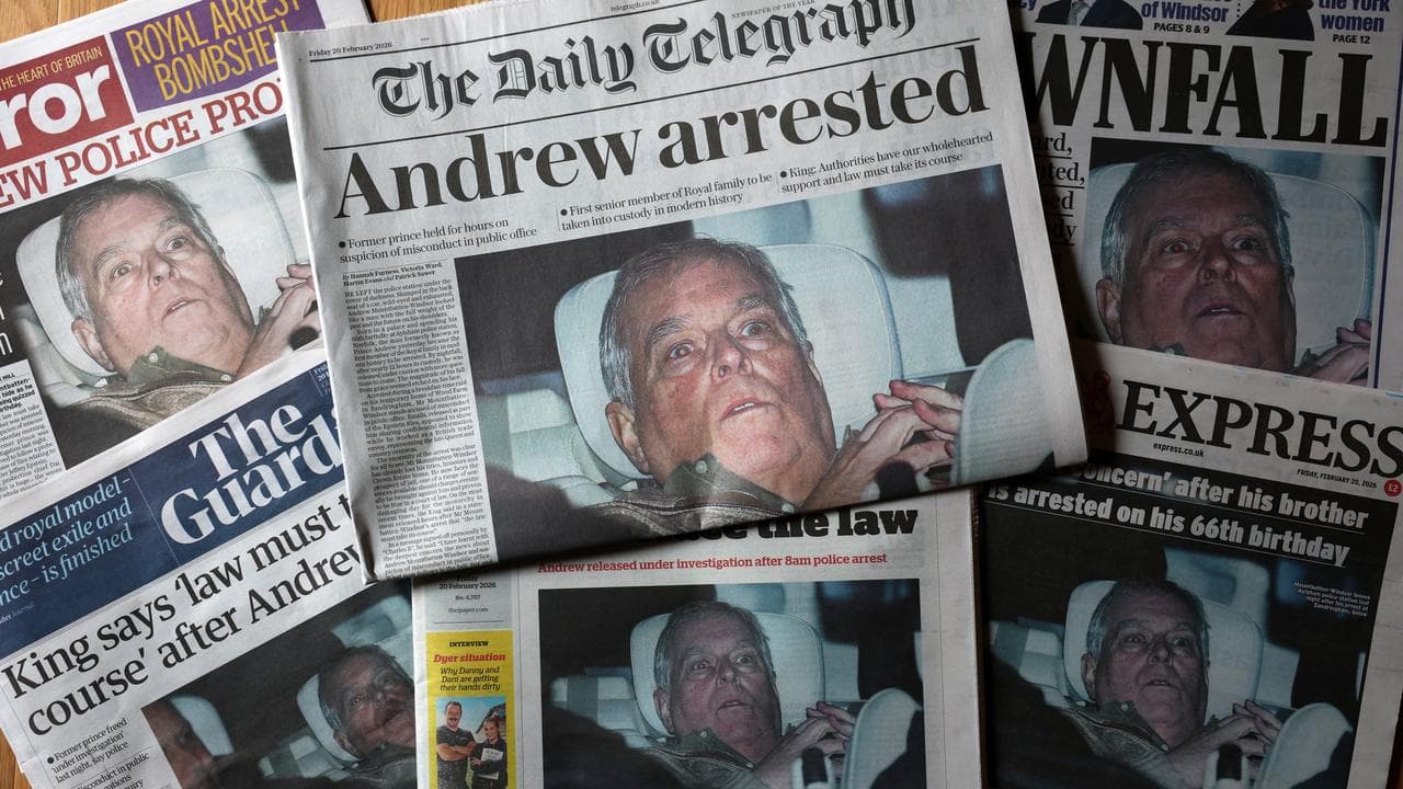 The arrest of Andrew Mountbatten-Windsor