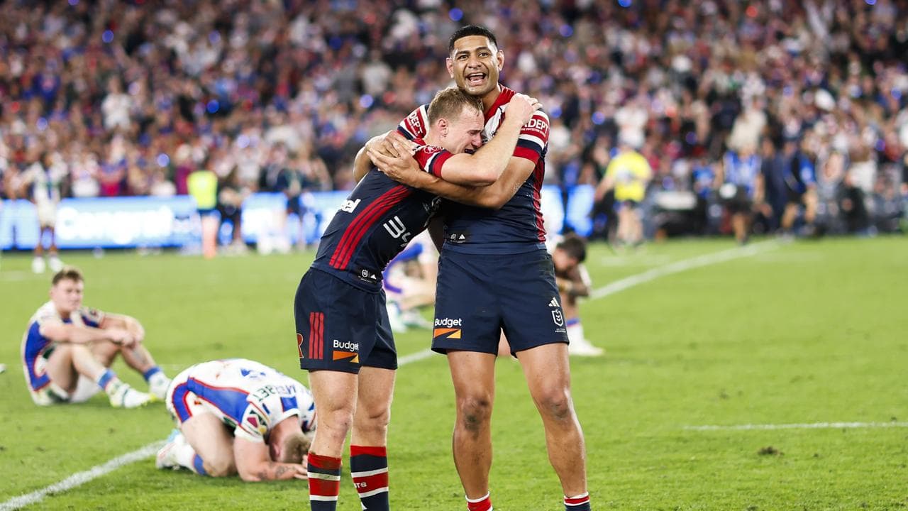 Daly Cherry-Evans and Daniel Tupou