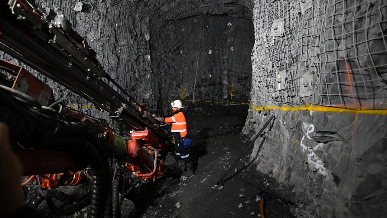 the Harmony CSA Copper Mine
