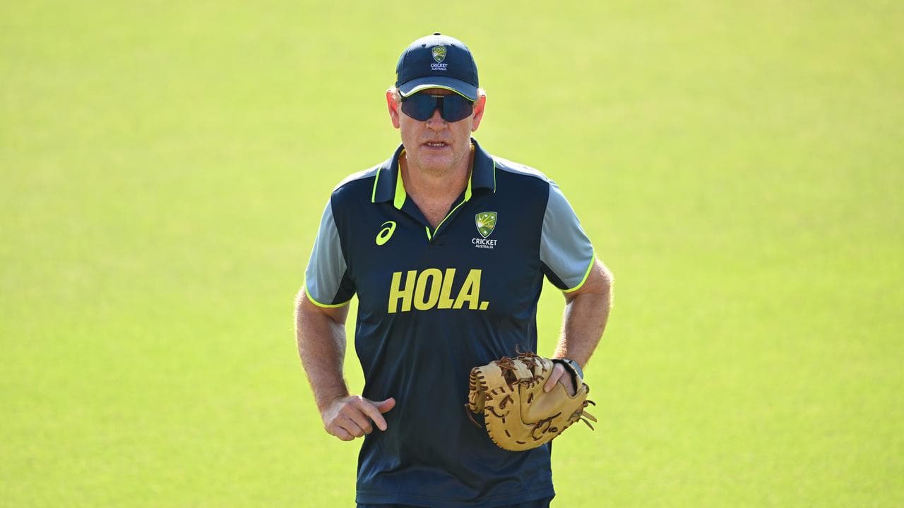 Coach Andrew McDonald.