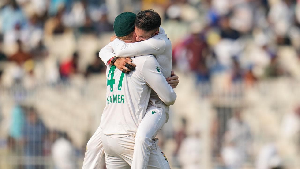 Simon Harmer and Keshav Maharaj