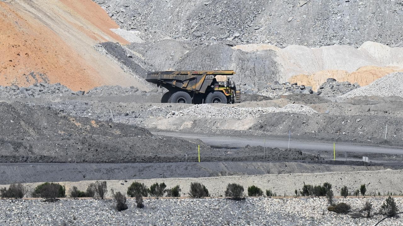 A coal hauler truck (file image)