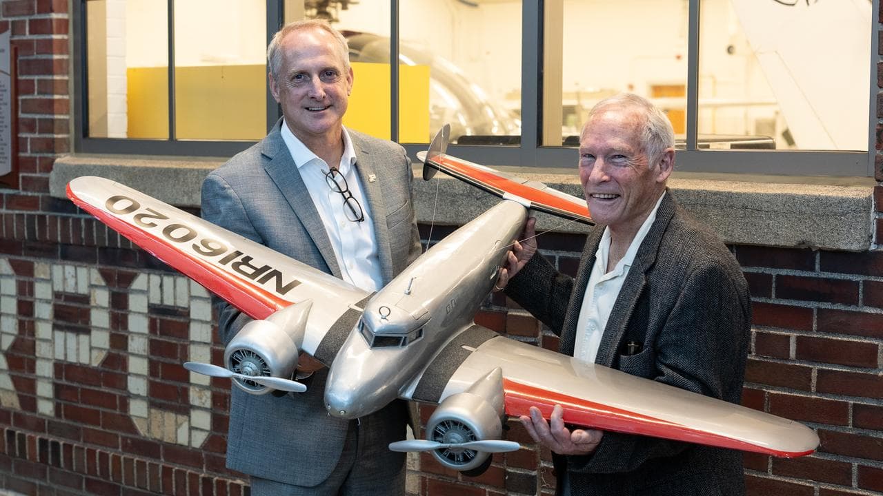 Rick Pettigrew (right)