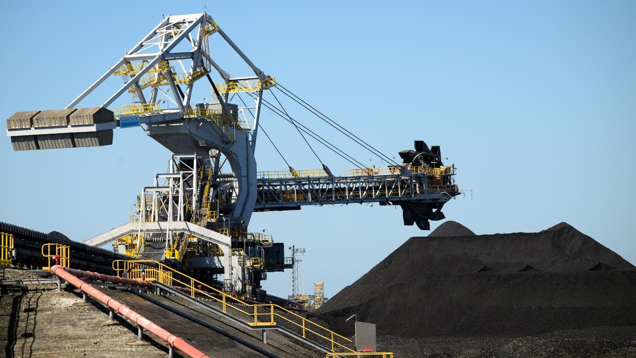 Coal loading infrastructure (file image)