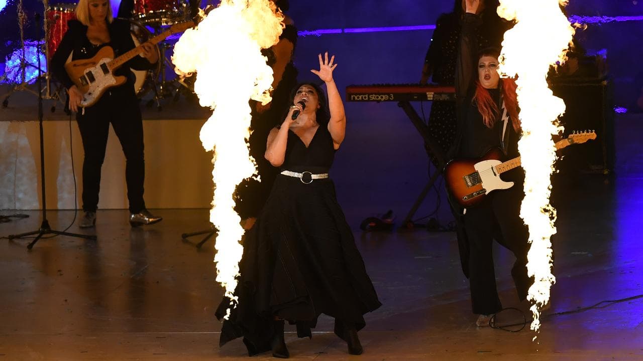 Kate Ceberano performs (file image)