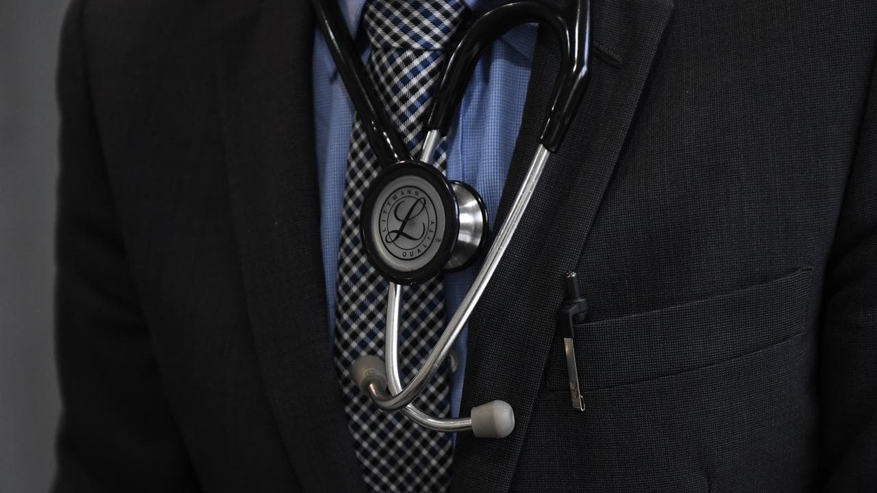 A medical doctor (file image)