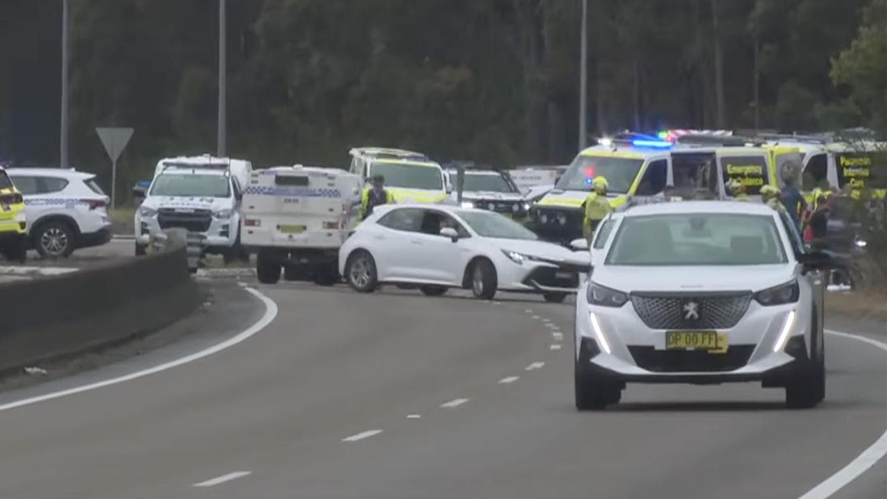 The accident scene (file image)