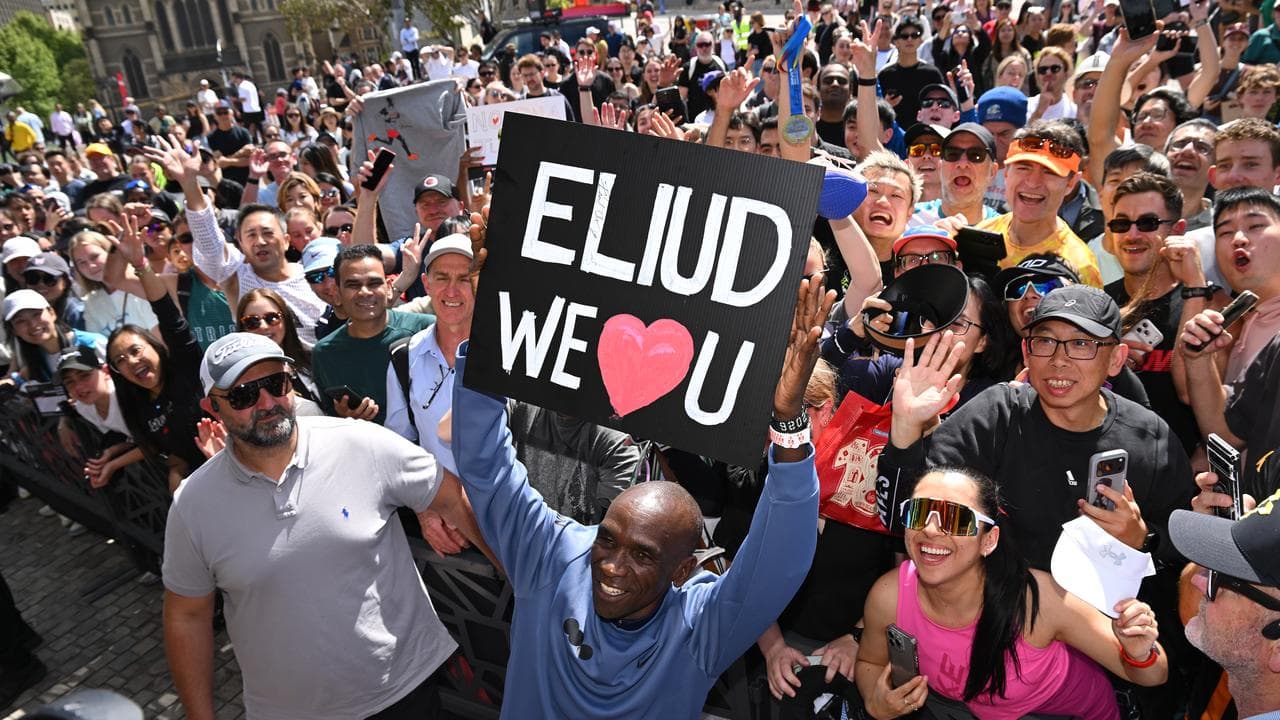 Eliud Kipchoge.