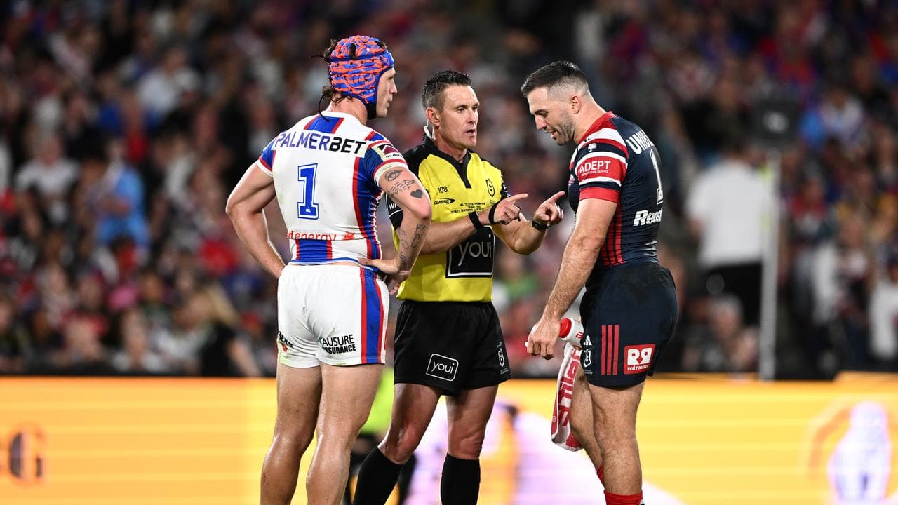 Kalyn Ponga and James Tedesco faced off in the NRL grand final.