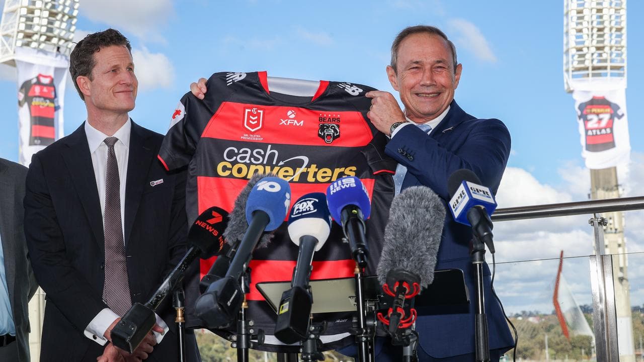 Anthony De Ceglie and WA Premier Roger Cook
