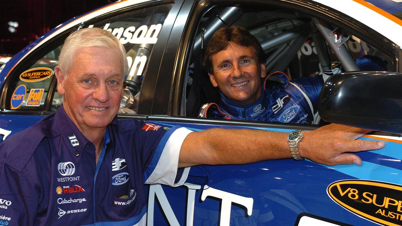 Dick Johnson with Glenn Seton