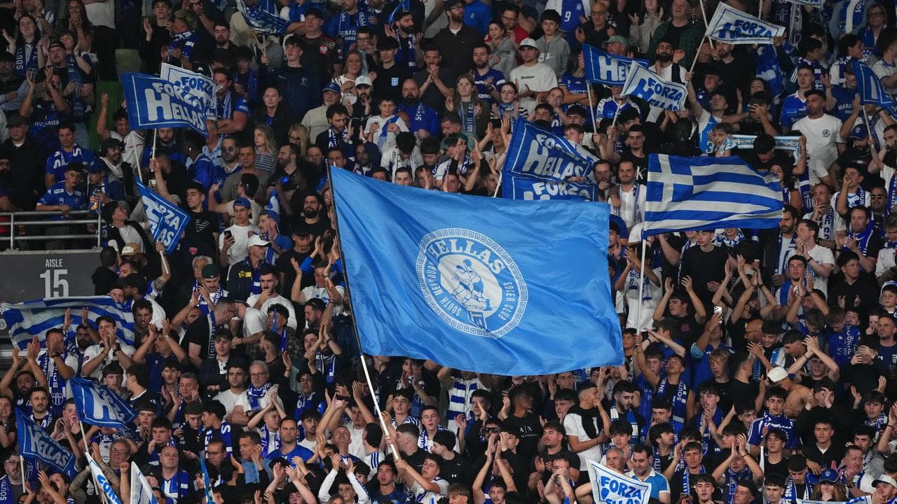 South Melbourne FC supporters