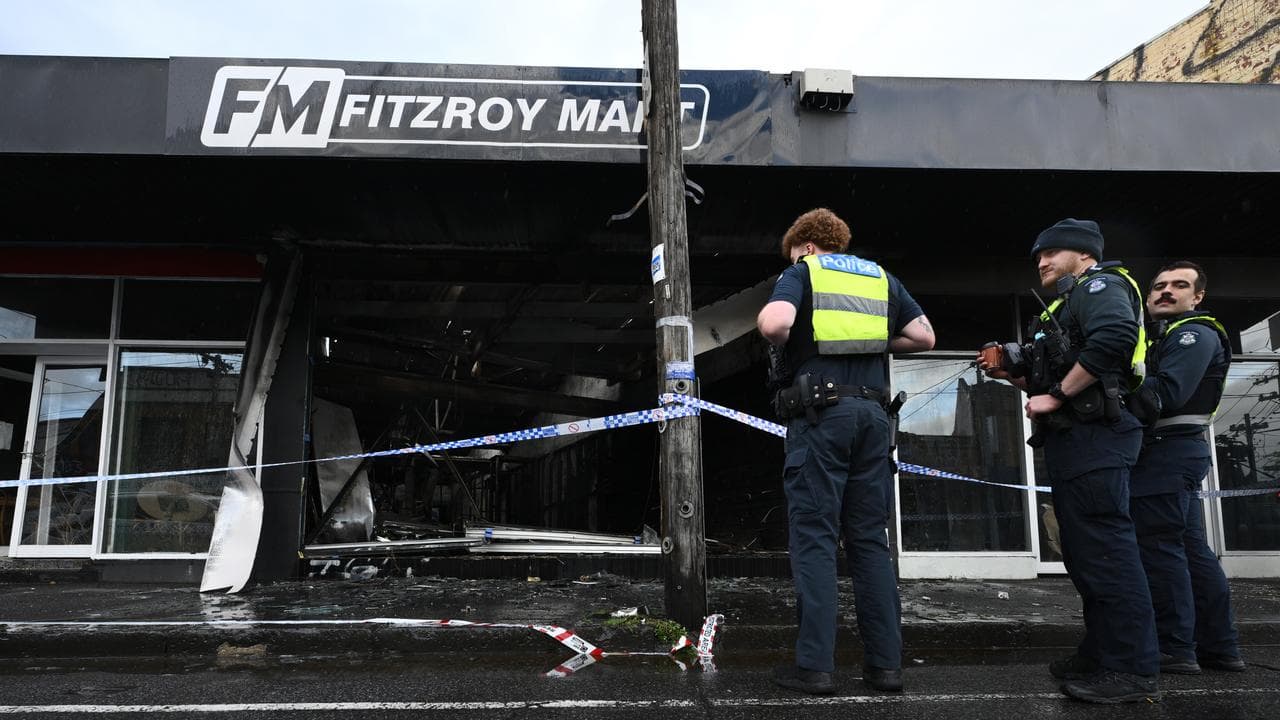 FITZROY NORTH TOBACCO SHOP FIRE