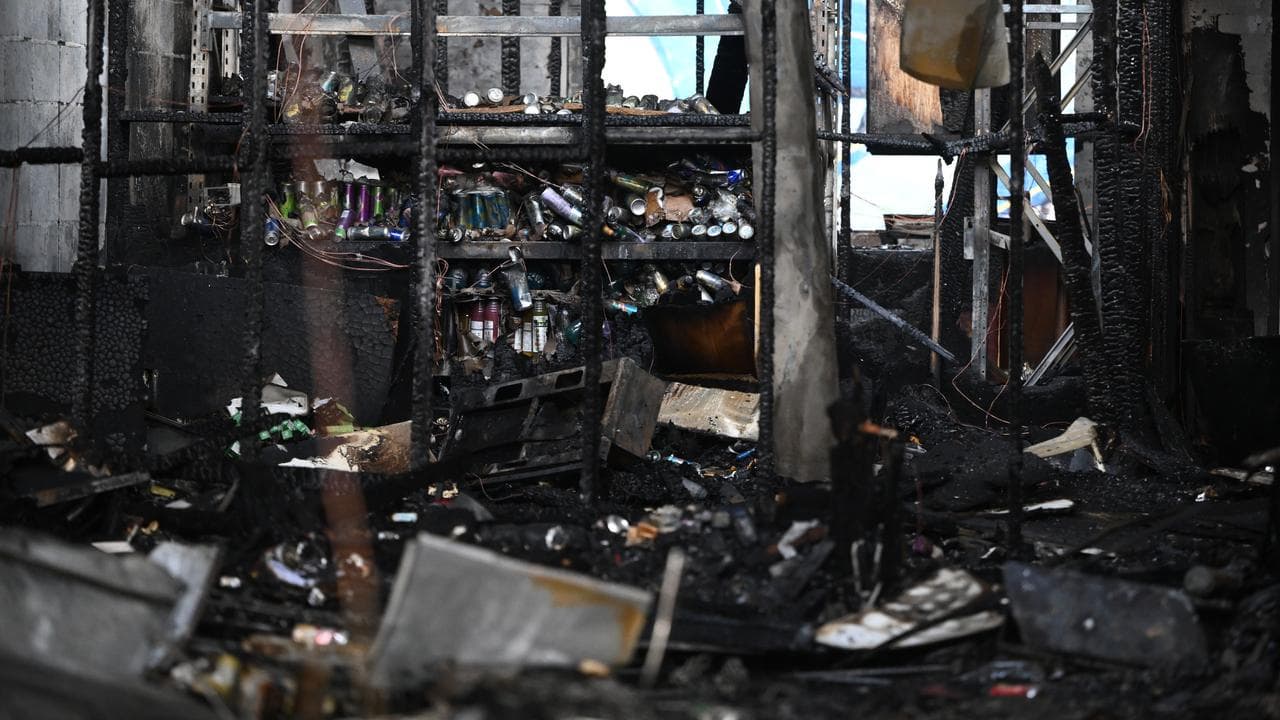 FITZROY NORTH TOBACCO SHOP FIRE