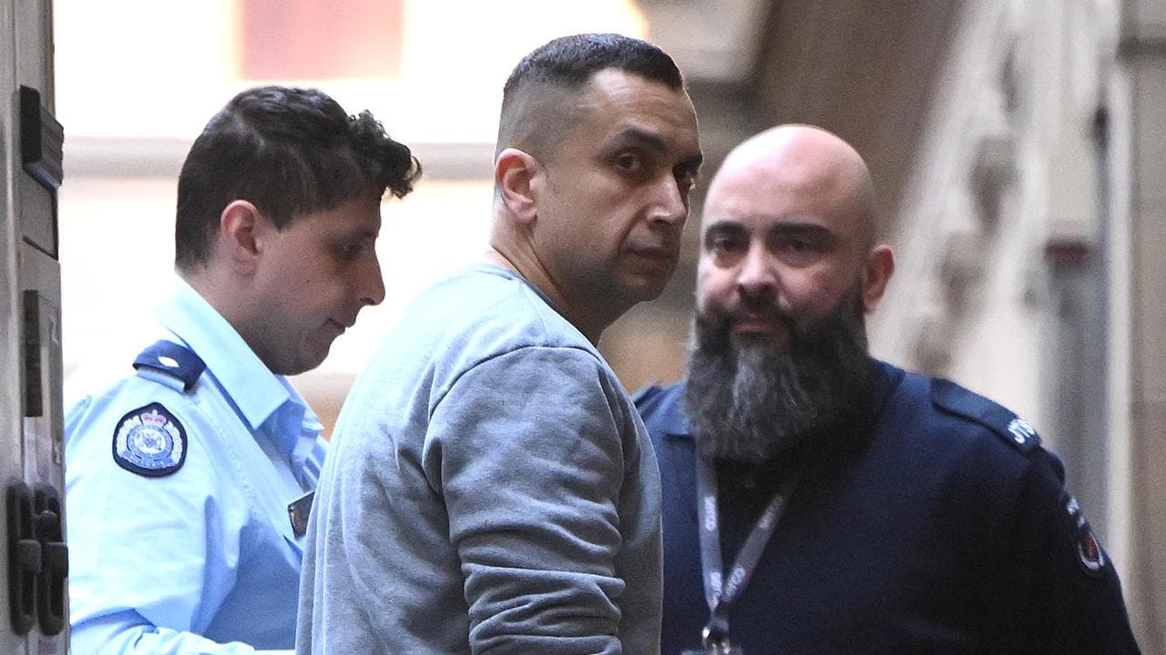 man leaves prison van