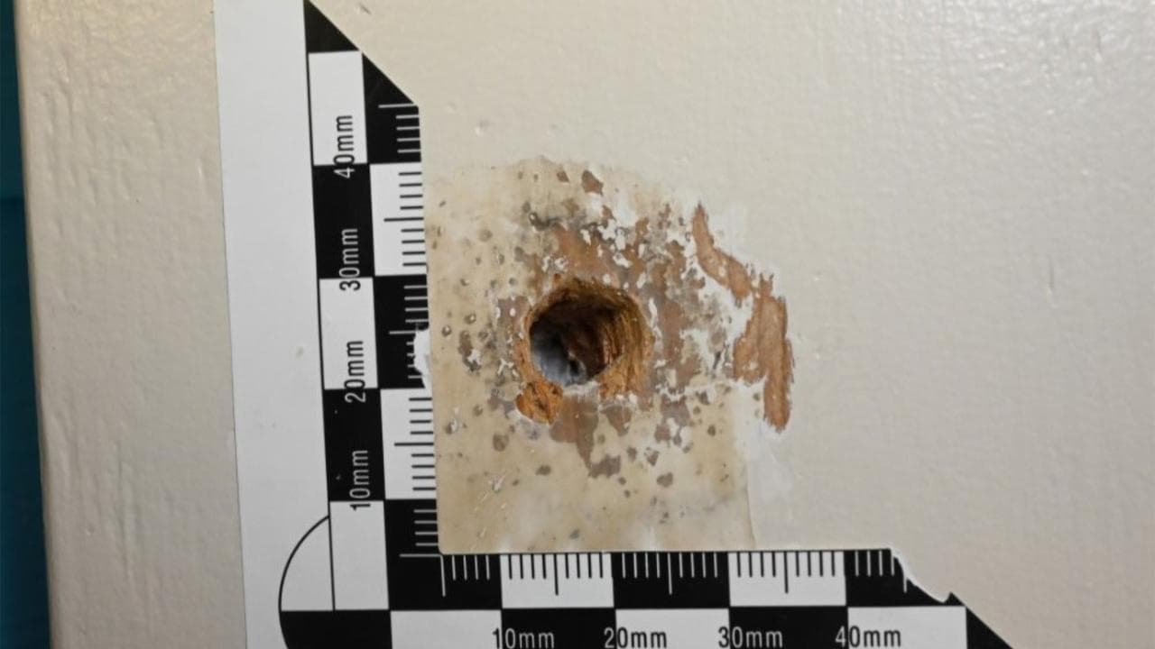 hole in door